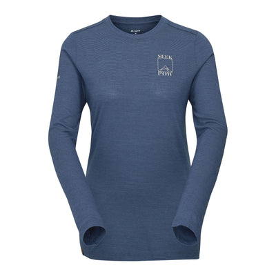 R5 Free Mountain Merino Shirt Women | yale blue