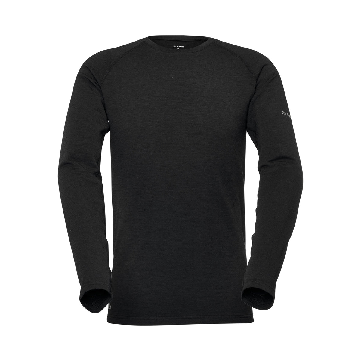 R5 Merino Shirt Long Men | black