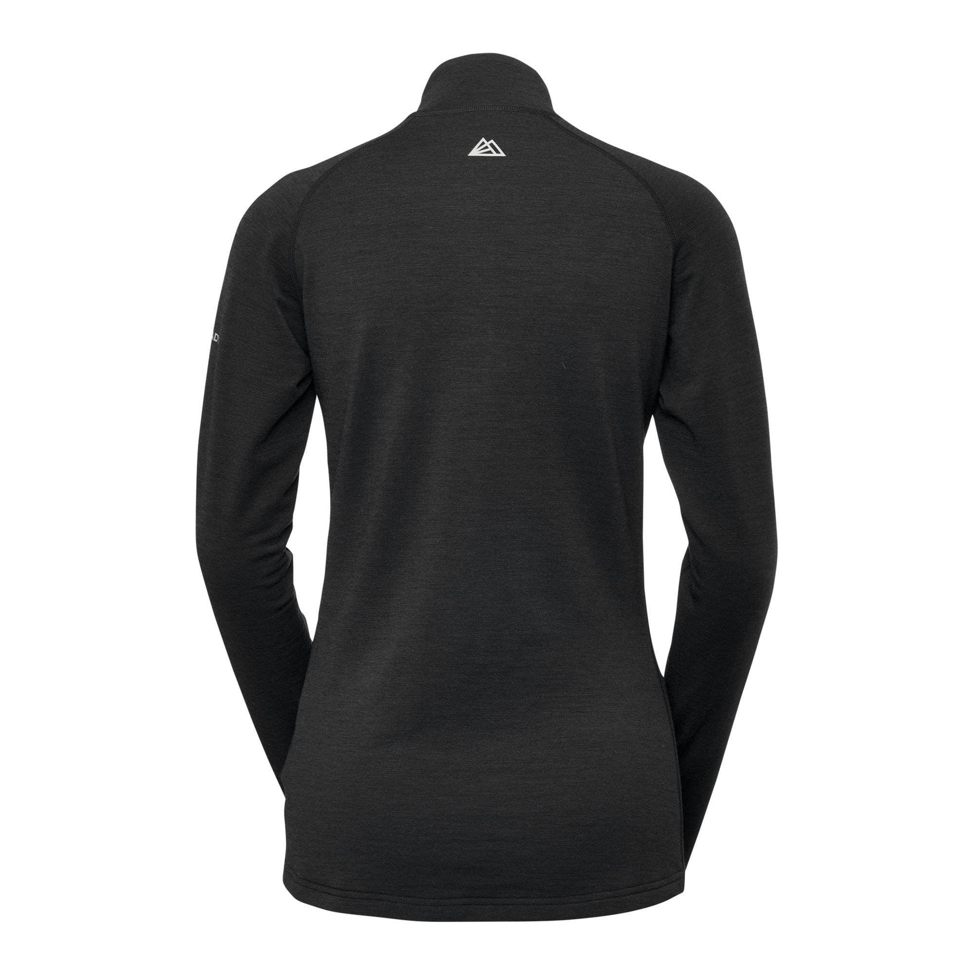 R5 Merino Zip Shirt Long Women | black