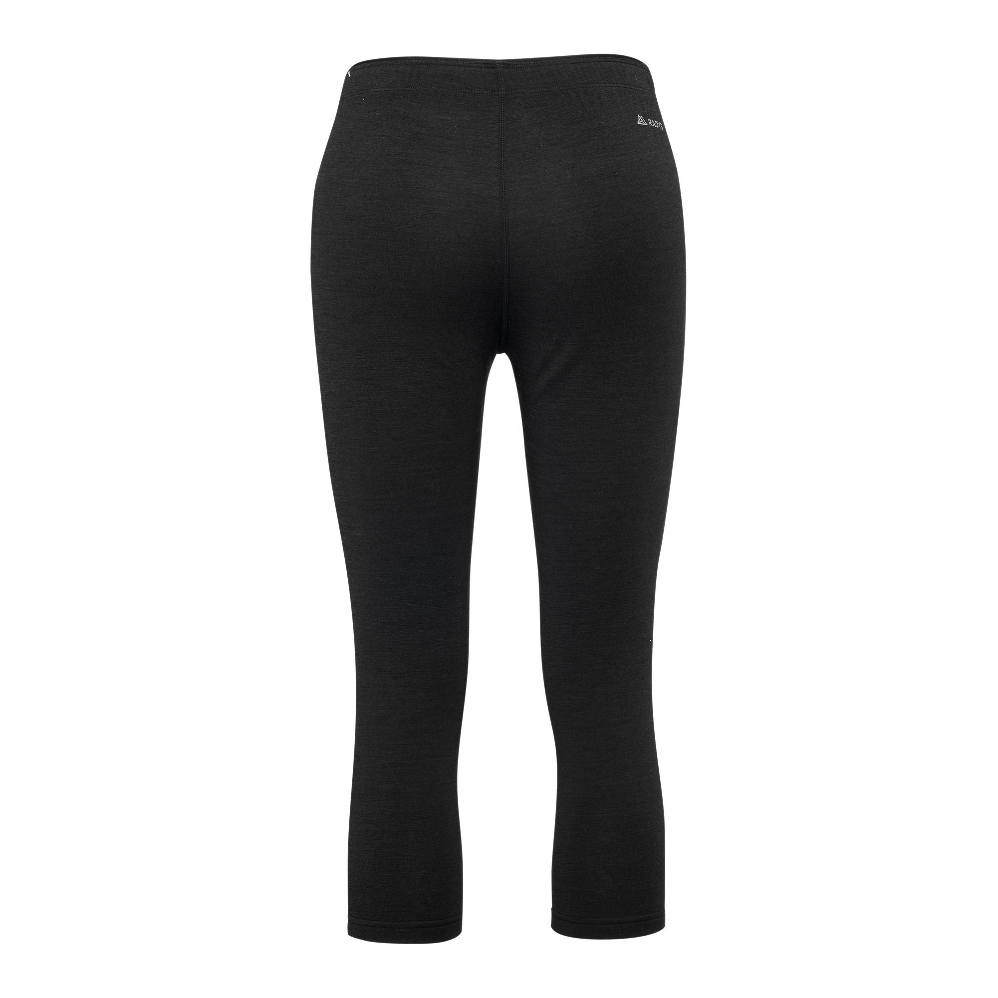 R5 Merino 3/4 Pants Women | black