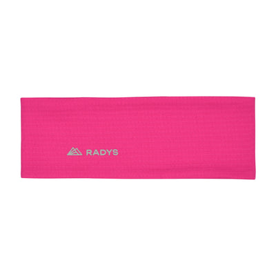 RA Merino Waffle Headband Unisex | bright pinkt