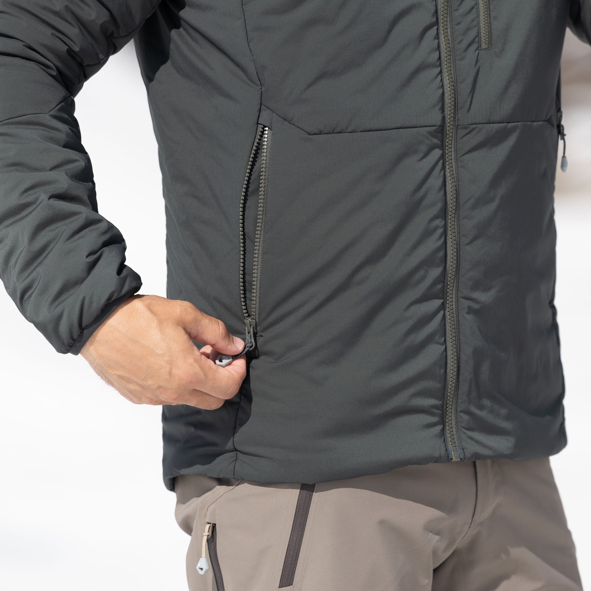 R3 Free Mountain IN Jacket Men | thyme leaves