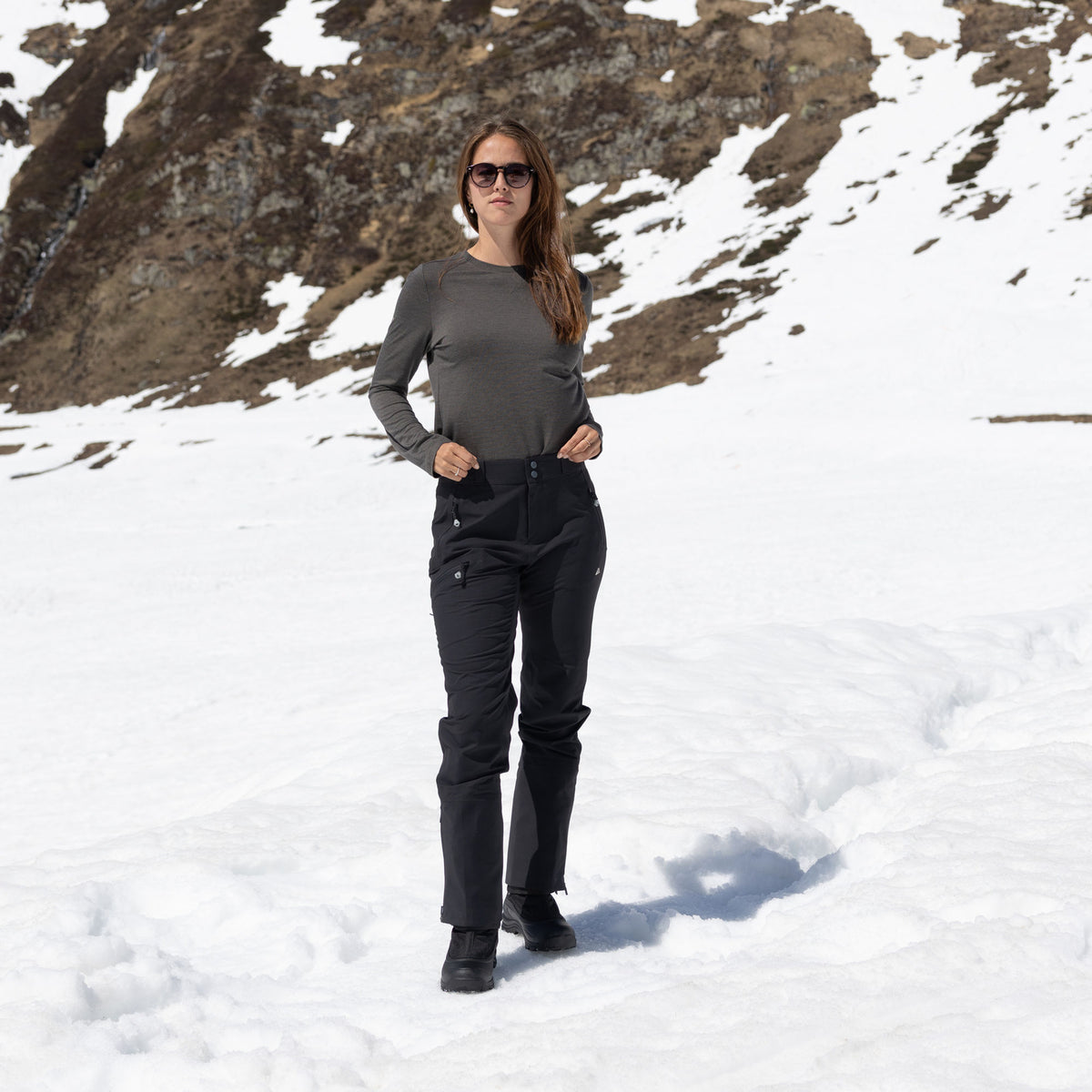 R2 Softshell Pants Women | black