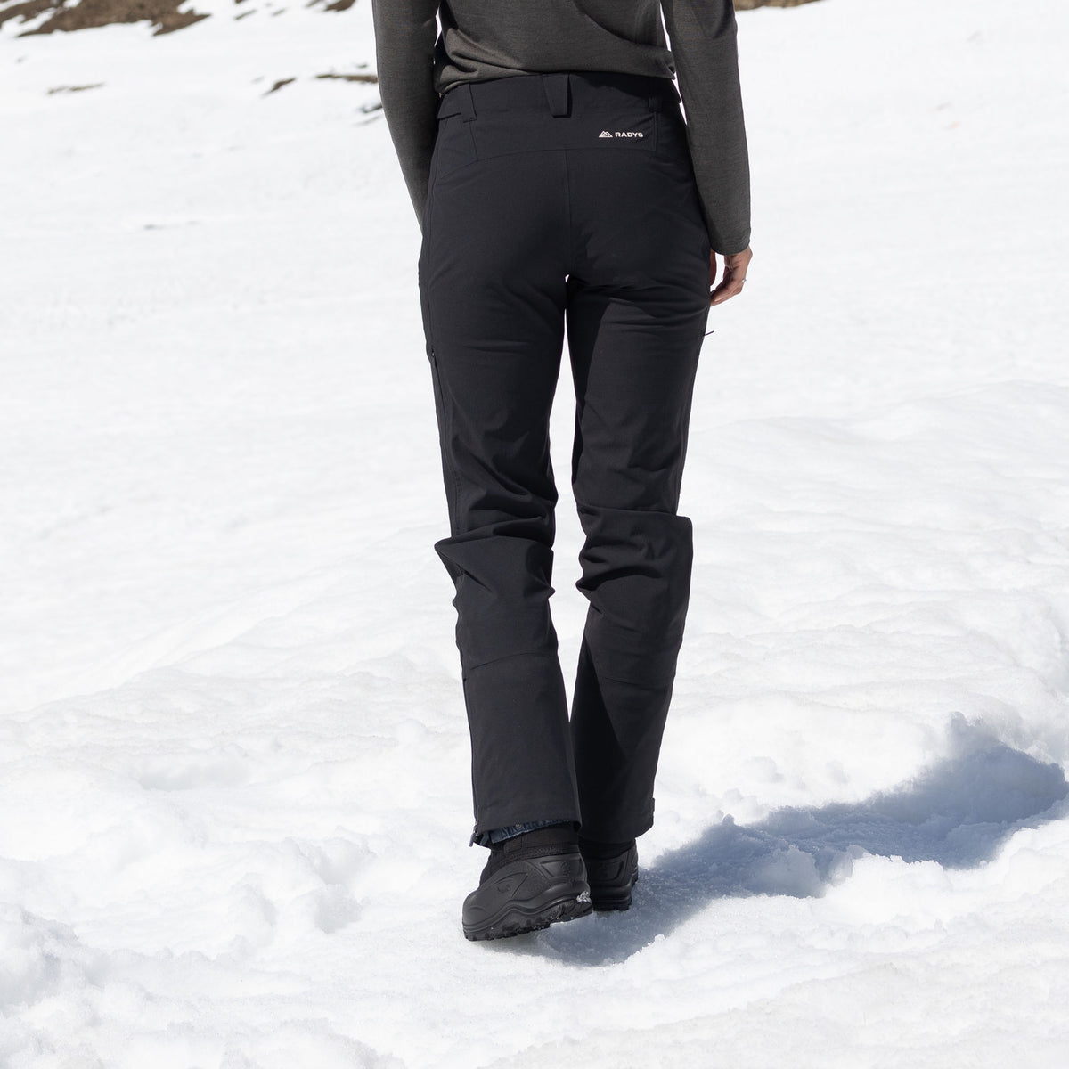 R2 Softshell Pants Women | black