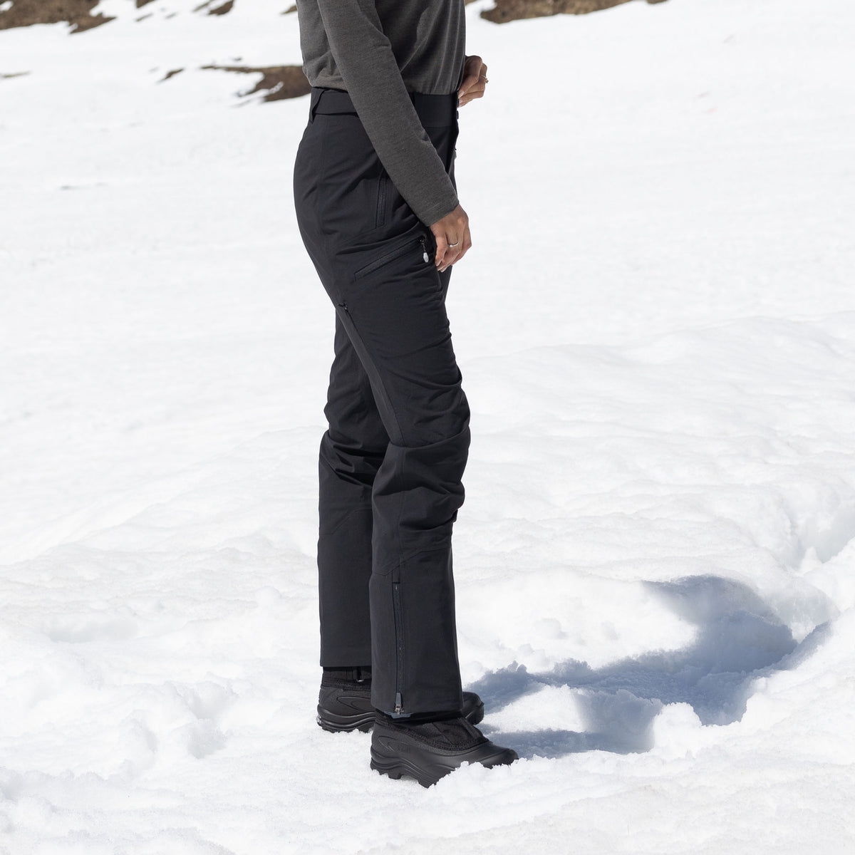 R2 Softshell Pants Women | black