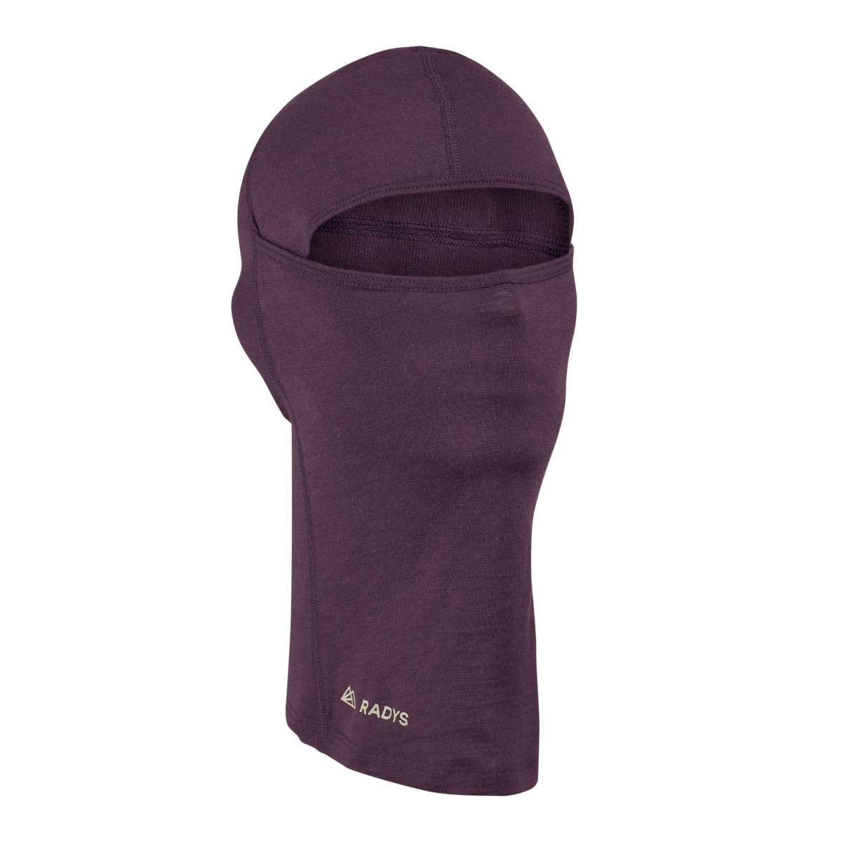 RA Merino Balaclava Unisex | dark plum