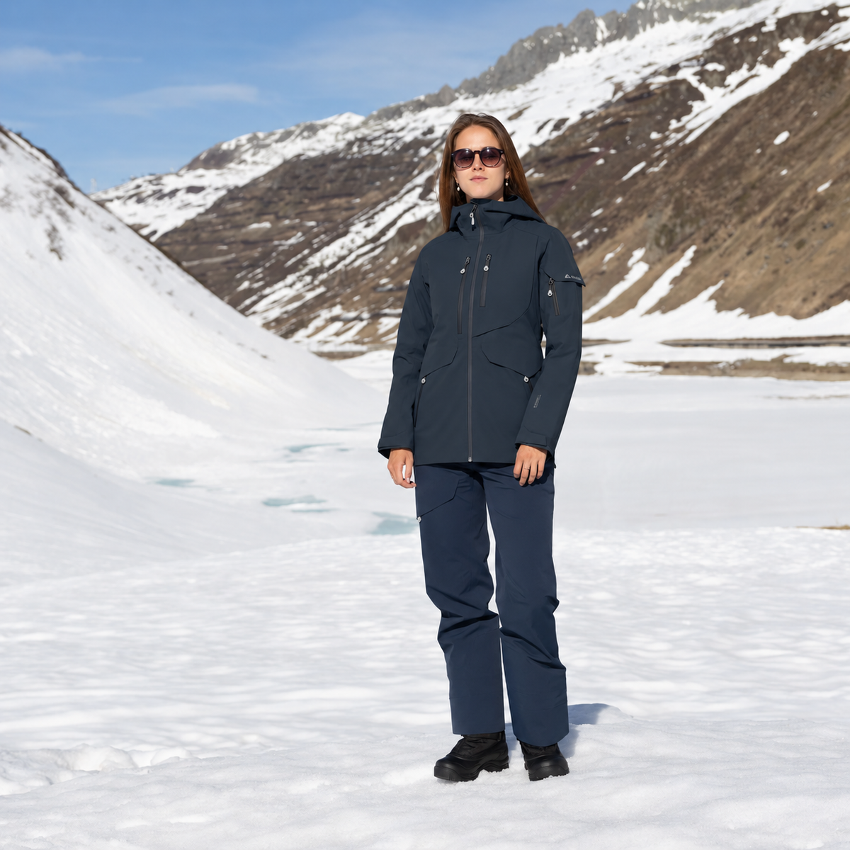 R1 Free Mountain Tech Jacket Women | navy