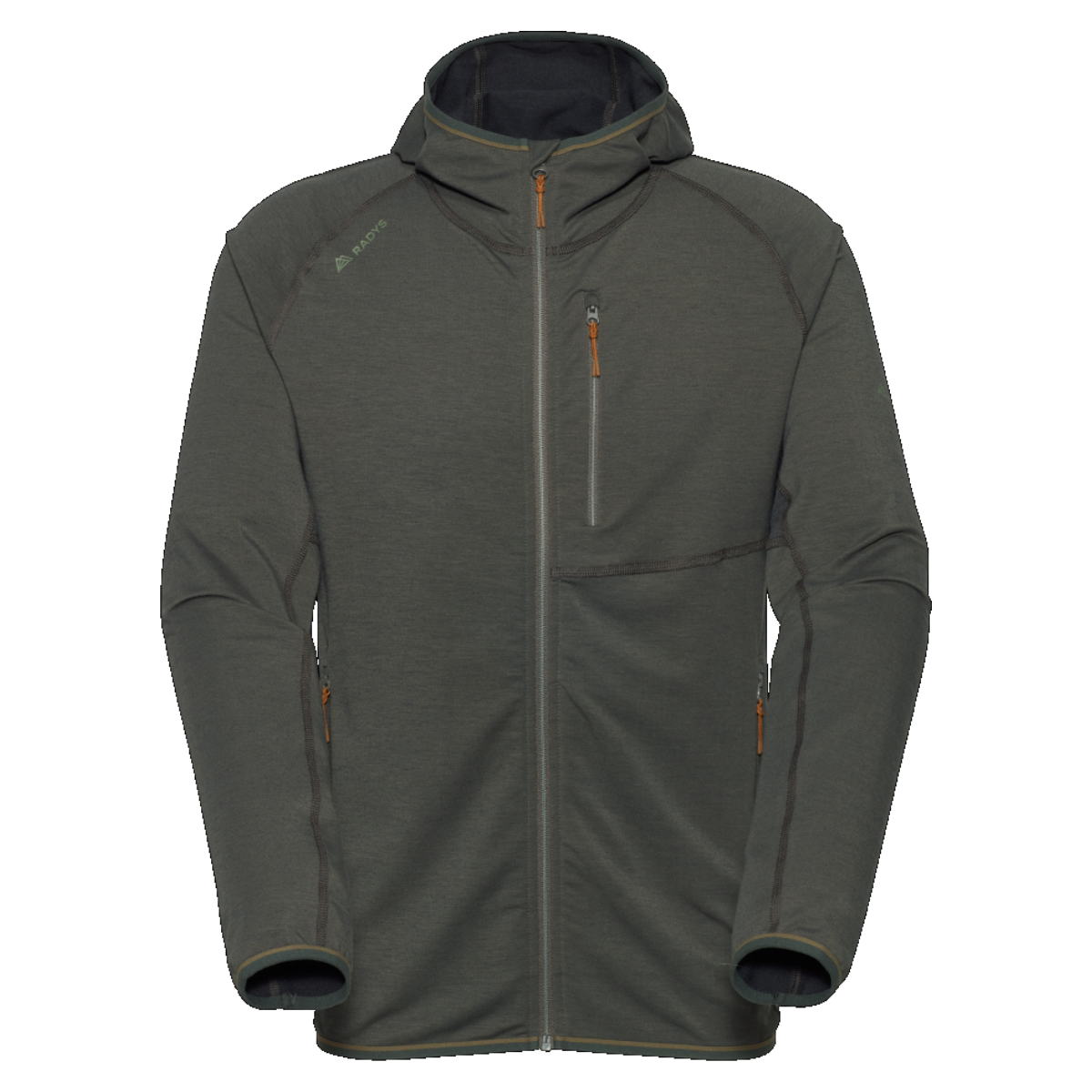 R4 Stretchfleece Hoody Jacket Men | dark granite